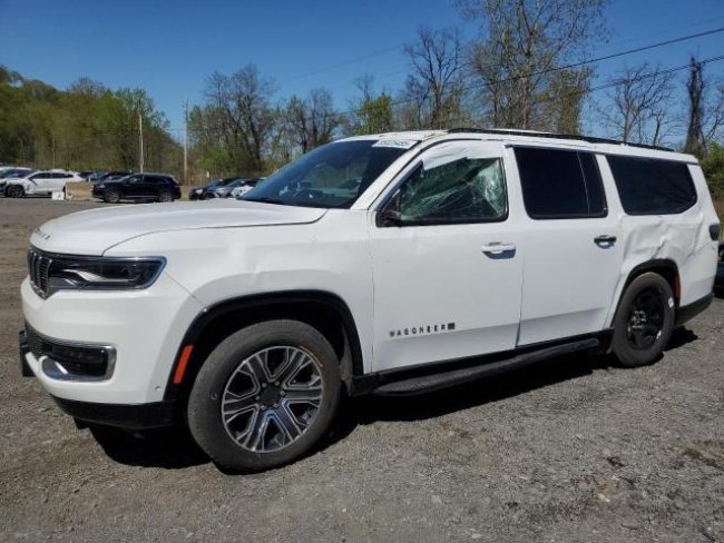 Salvage 2024 Jeep Wagoneer L Series Ii in White