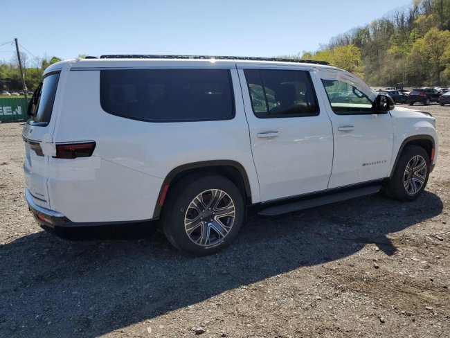 Salvage 2024 Jeep Wagoneer L Series Ii in White