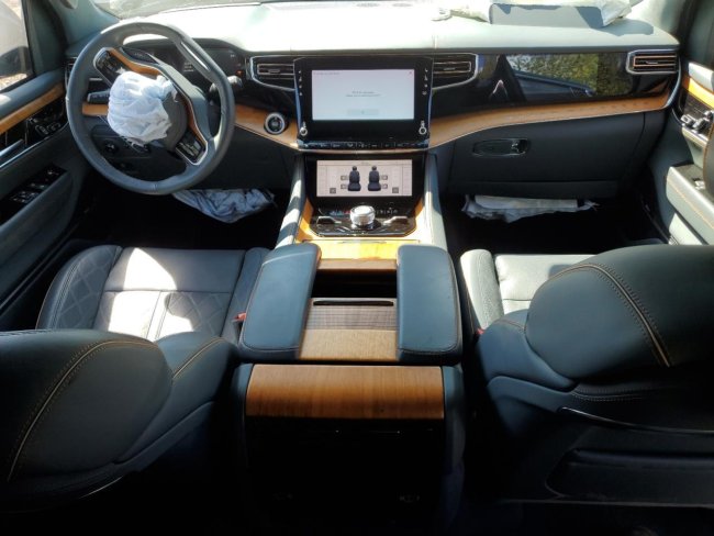 Salvage 2022 Jeep Grand Wagoneer Series Iii in Black