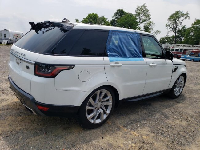 Salvage 2019 Land Rover Rover Range Sport Hse in White