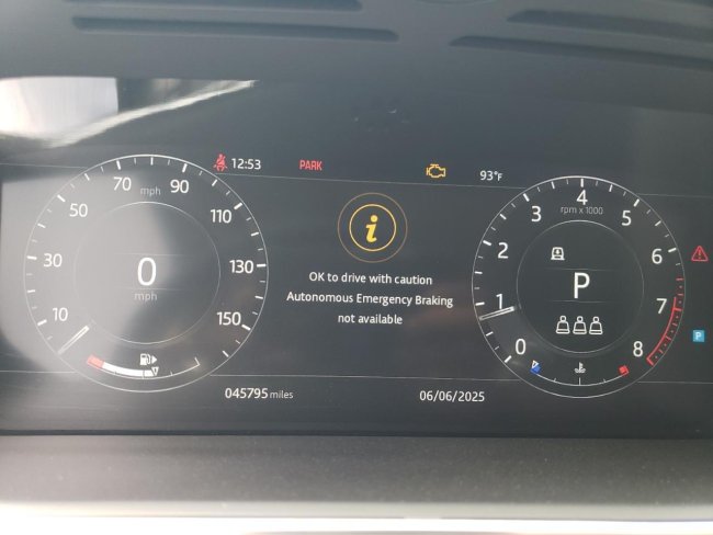 Salvage 2019 Land Rover Rover Range Sport Hse in White