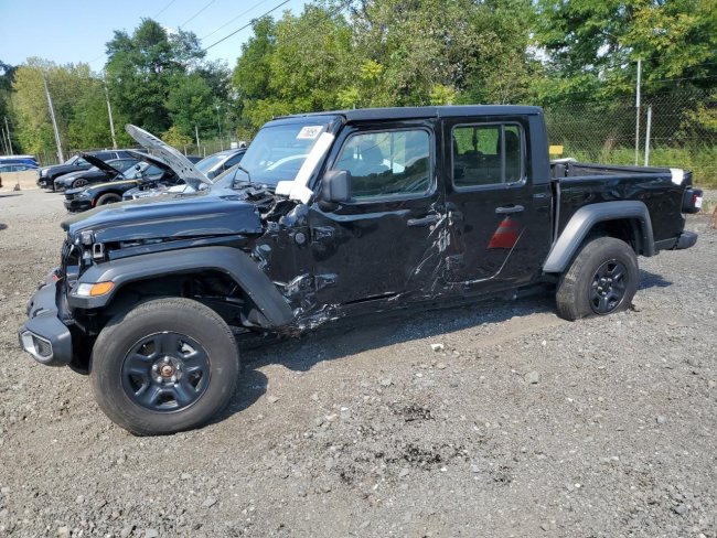 Salvage 2023 Jeep Gladiator  in Black