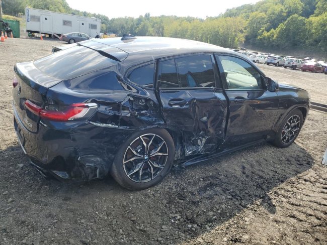 Salvage 2024 Bmw X4 M40i in Gray