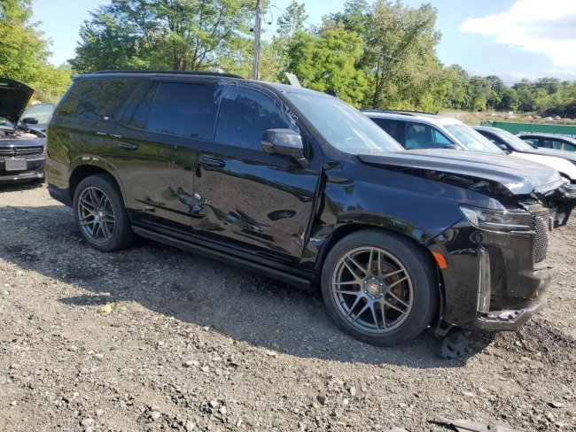 Salvage 2023 Cadillac Escalade Sport Platinum in Black