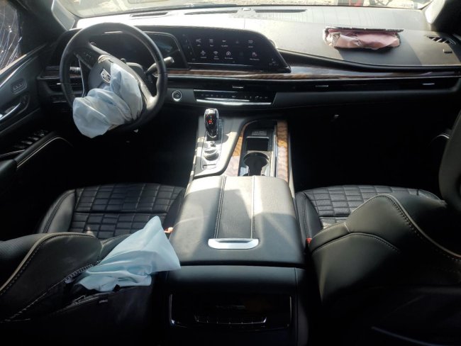 Salvage 2023 Cadillac Escalade Sport Platinum in Black