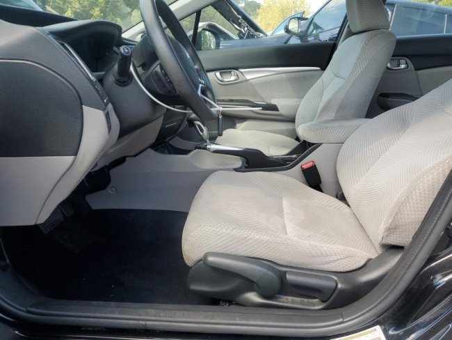 Salvage 2015 Honda Civic Civic Hybrid in Black