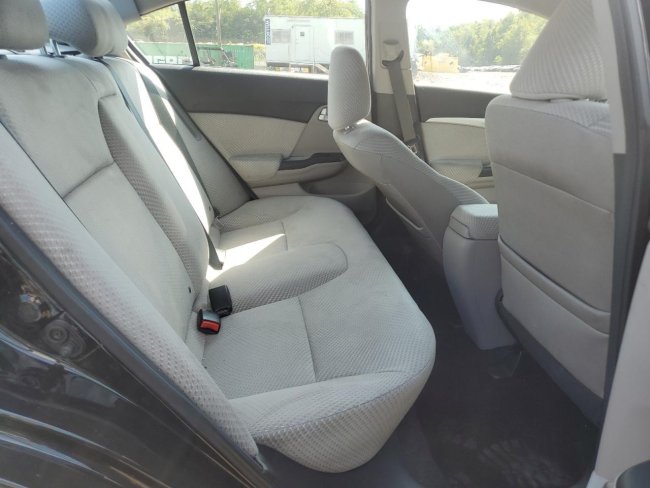 Salvage 2015 Honda Civic Civic Hybrid in Black