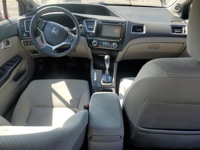 Salvage 2015 Honda Civic Civic Hybrid in Black