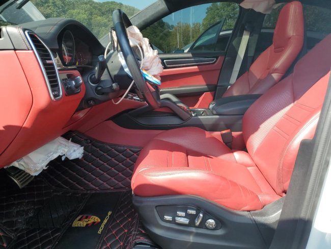 Salvage 2021 Porsche Cayenne Gts Coupe in White