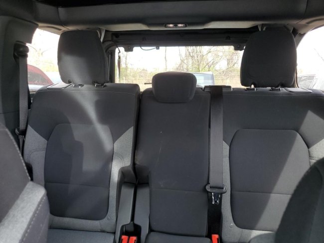 Salvage 2023 Ford Bronco Bad Lands in Black