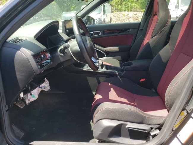 Salvage 2024 Honda Civic Si in Black