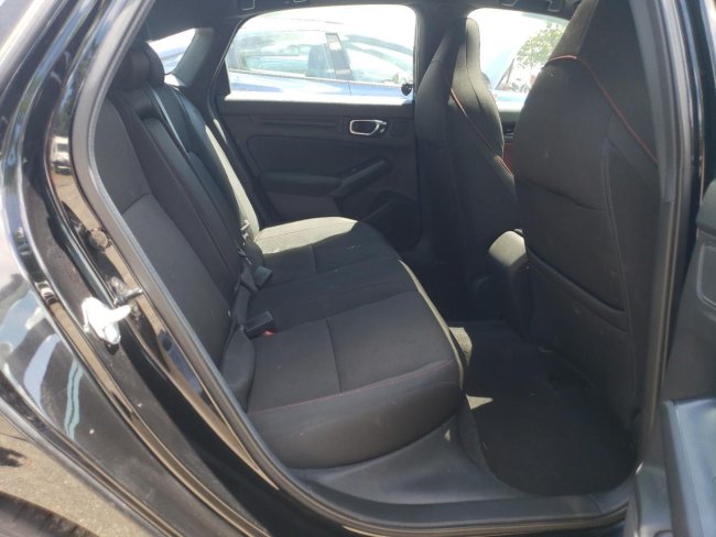 Salvage 2024 Honda Civic Si in Black