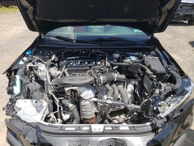 Salvage 2024 Honda Civic Si in Black