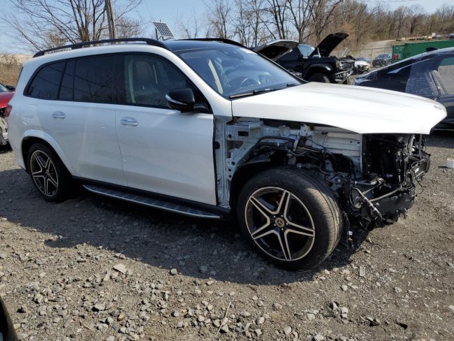 Salvage 2023 Mercedes-benz Gls 580 4matic in White