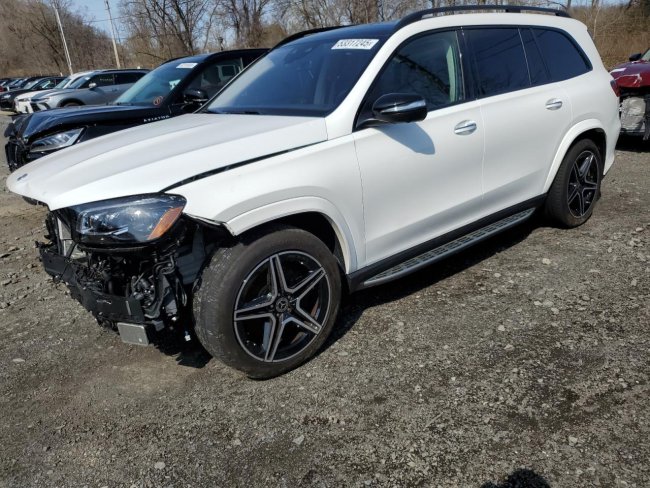 Salvage 2023 Mercedes-benz Gls 580 4matic in White