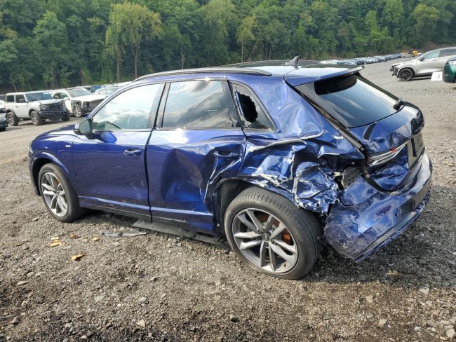 Salvage 2025 Audi Q3 Premium S Line 45 in Blue