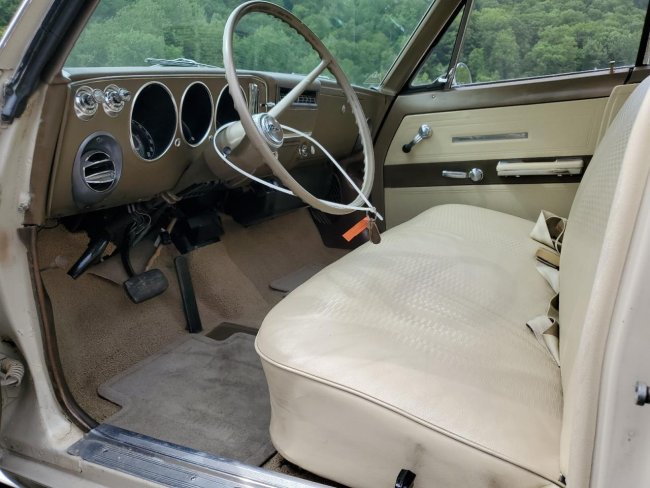 Salvage 1965 Chevrolet Corvair  in White