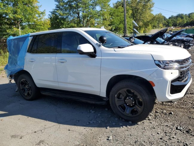 Salvage 2023 Chevrolet Tahoe  in White