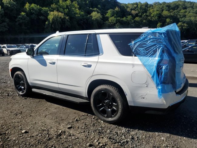 Salvage 2023 Chevrolet Tahoe  in White