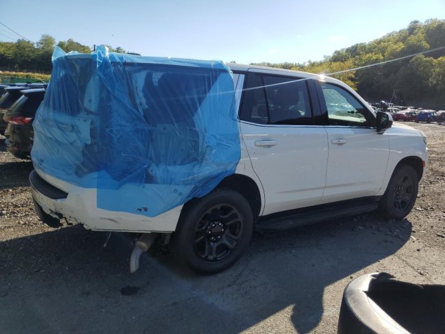 Salvage 2023 Chevrolet Tahoe  in White