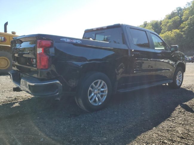 Salvage 2020 Chevrolet Silverado  in Black