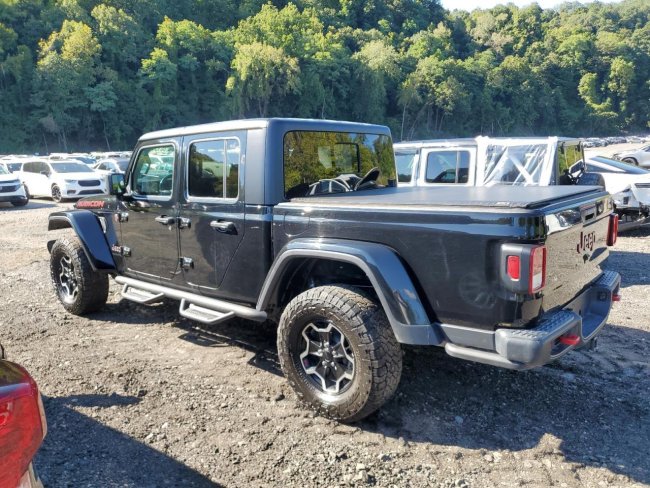 Salvage 2022 Jeep Gladiator Rubicon in Black