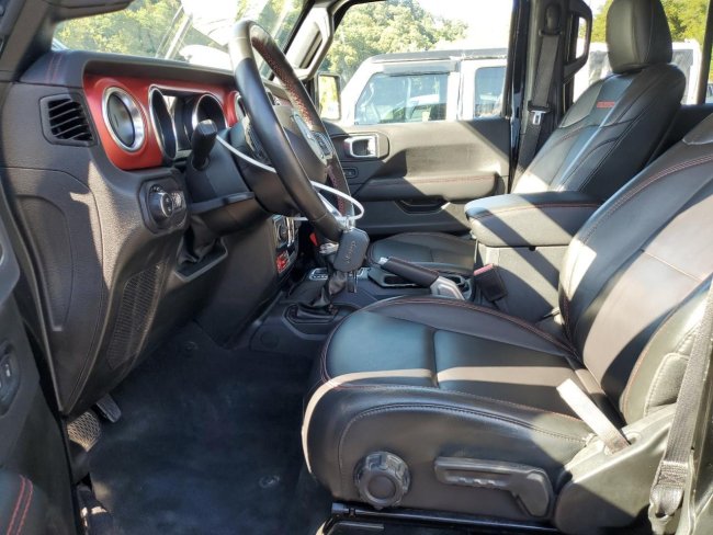 Salvage 2022 Jeep Gladiator Rubicon in Black