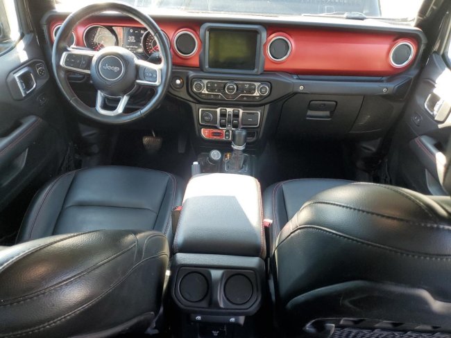 Salvage 2022 Jeep Gladiator Rubicon in Black