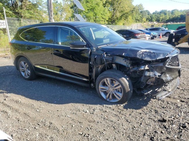 Salvage 2023 Acura Mdx  in Black