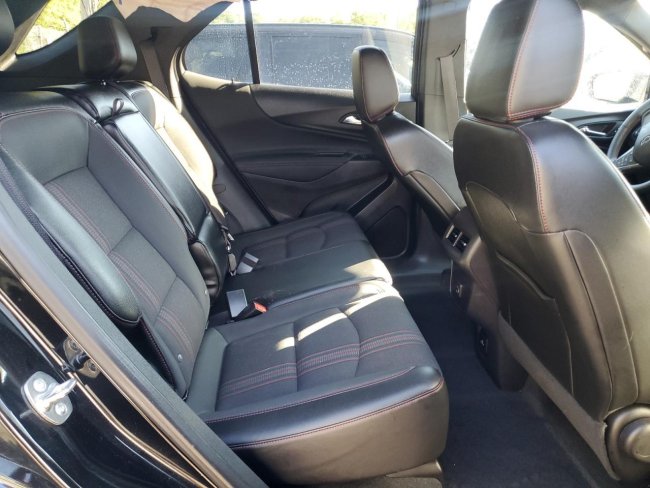 Salvage 2024 Chevrolet Equinox Rs in Black