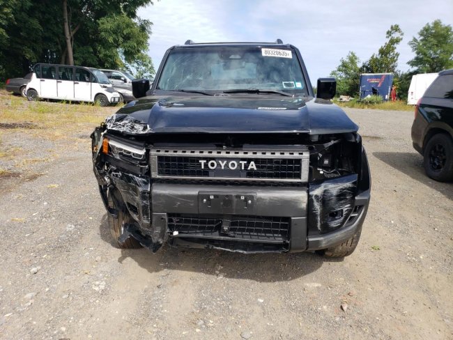 Salvage 2024 Toyota Land Cruiser  in Black