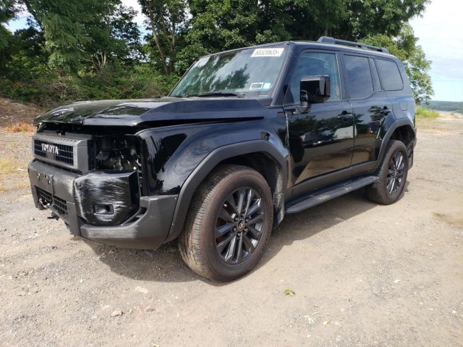 Salvage 2024 Toyota Land Cruiser  in Black