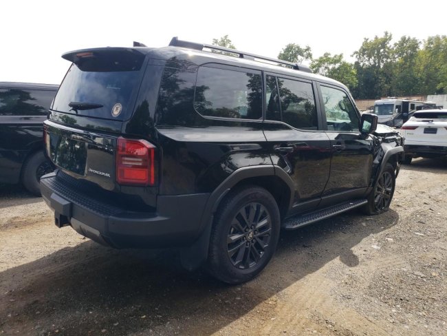 Salvage 2024 Toyota Land Cruiser  in Black