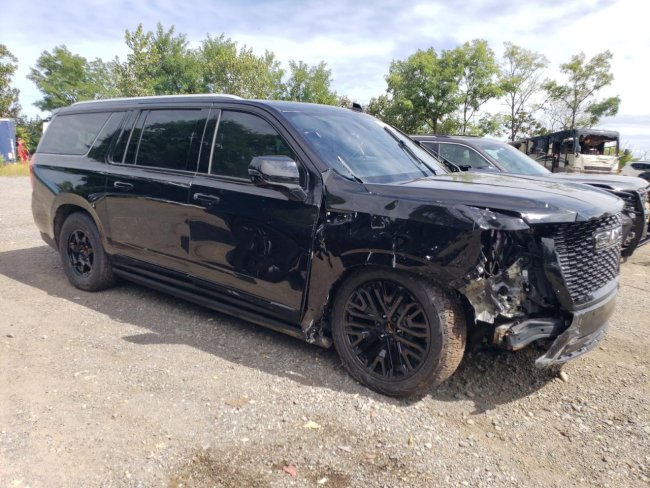 Salvage 2023 Gmc Yukon Xl Denali in Gray