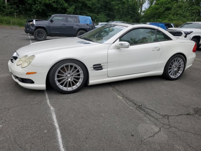 Salvage 2004 Mercedes-benz Sl 500r  in White