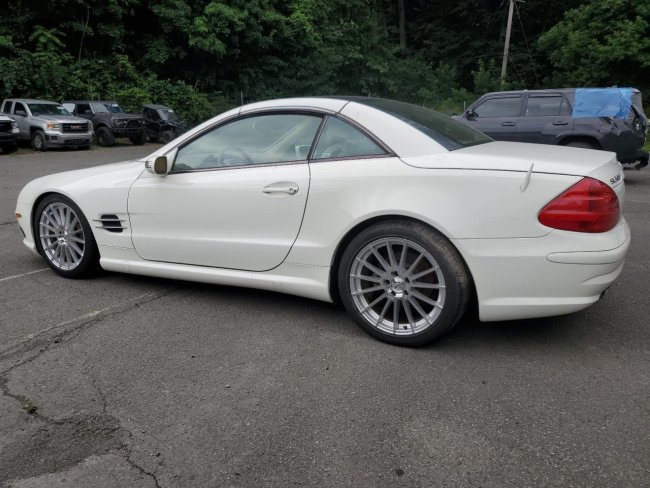 Salvage 2004 Mercedes-benz Sl 500r  in White