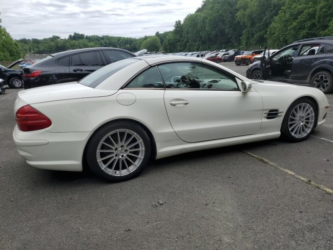 Salvage 2004 Mercedes-benz Sl 500r  in White