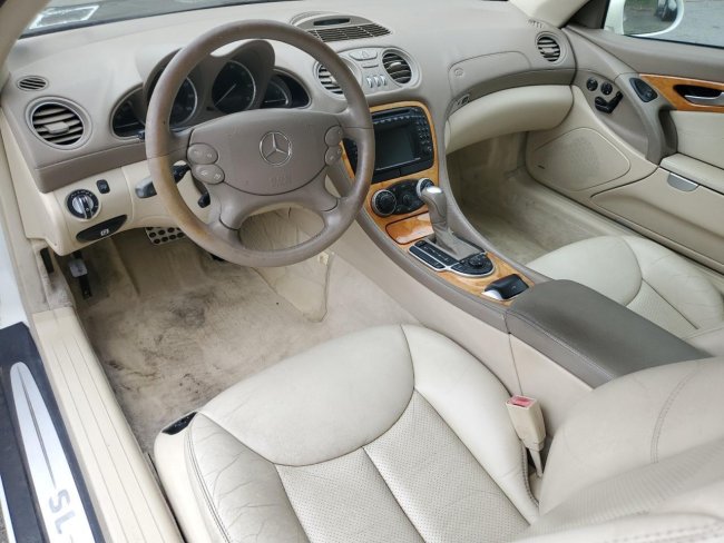 Salvage 2004 Mercedes-benz Sl 500r  in White