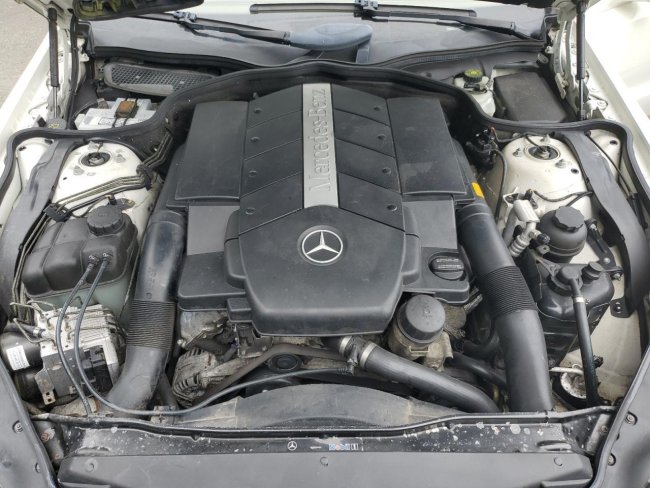 Salvage 2004 Mercedes-benz Sl 500r  in White