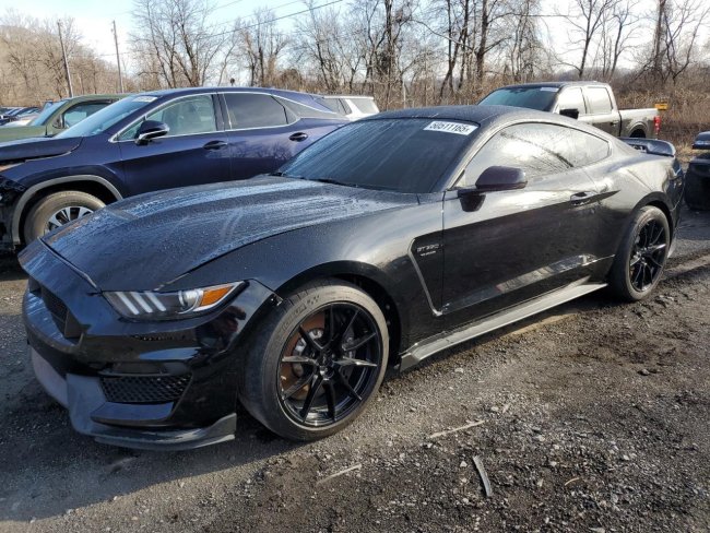 Salvage 2019 Ford Mustang Shelby Gt350 in Black