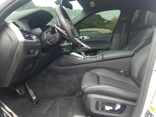 Salvage 2022 Bmw X6 M50i in White