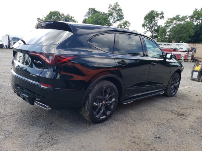 Salvage 2023 Acura Mdx A-spec in Black