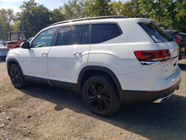 Salvage 2022 Volkswagen Atlas Se in White