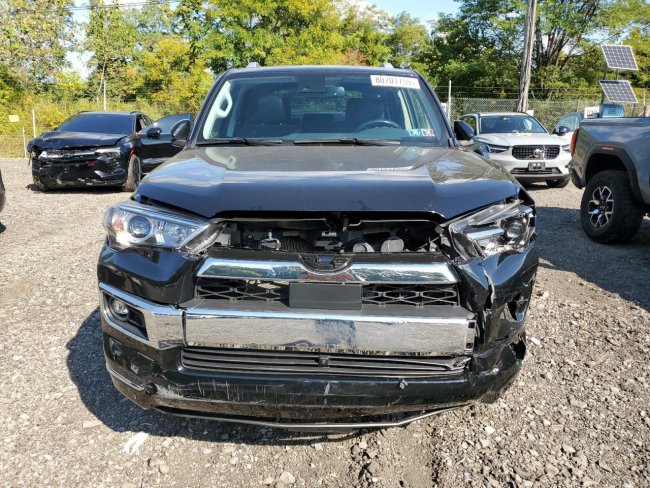Salvage 2023 Toyota 4runner Limited in Black