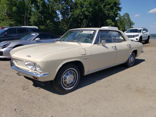 Salvage 1965 Chevrolet Corvair  in White