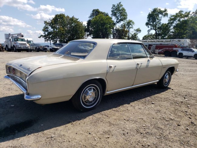 Salvage 1965 Chevrolet Corvair  in White