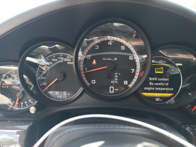 Salvage 2019 Porsche 911 Turbo in Silver