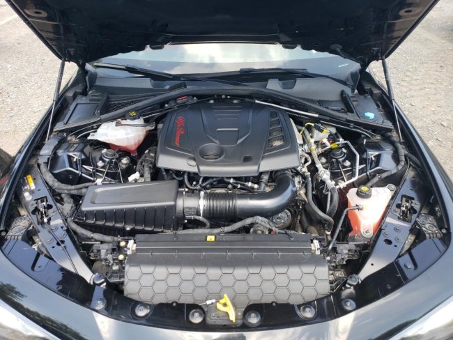 Salvage 2021 Alfa Romeo Giulia Sport in Black