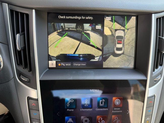 Salvage 2024 Infiniti Q50 3.0t Luxe Awd in White