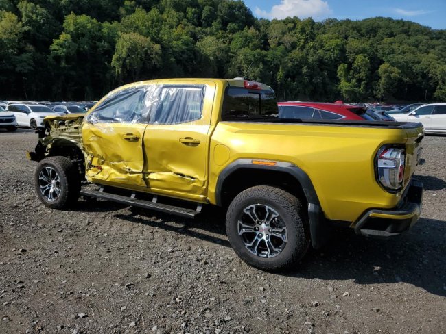 Salvage 2023 Gmc Canyon At4 in Gold